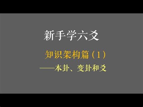 易經變爻方法|變爻問題 